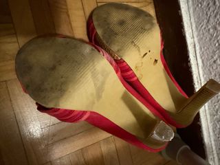 Tacchi Fucsia Blanco T.38