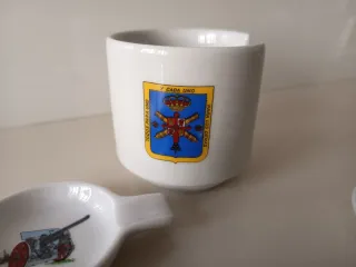 Cerámica con dibujos de tanques