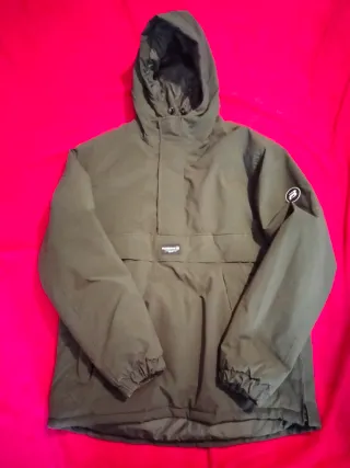 Chaquetón Anorak Verde Hombre