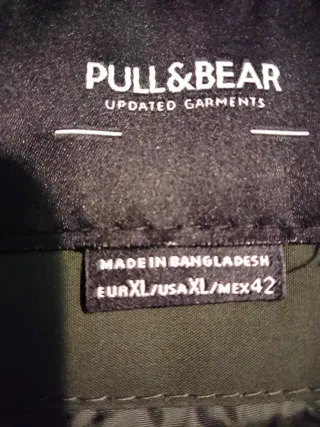 Chaquetón Anorak Verde Hombre