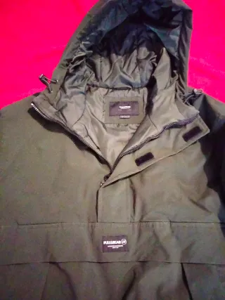 Chaquetón Anorak Verde Hombre