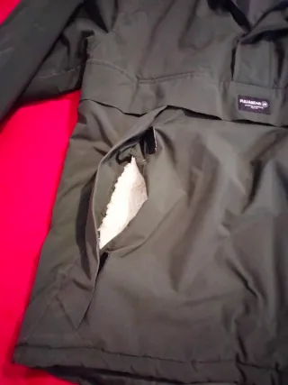 Chaquetón Anorak Verde Hombre