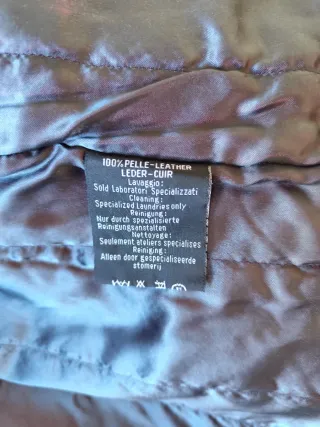 Chaqueta de piel Cortefiel