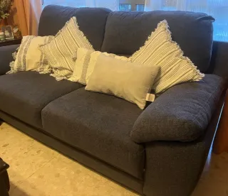 Sofá 3 plazas El Corte Inglés gris