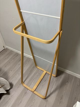 Espejo de pie IKORNNES fresno 52x167