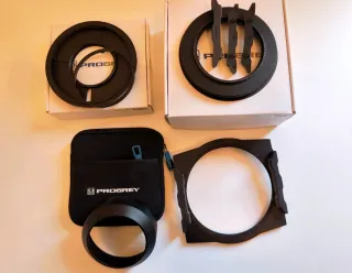 Filtros 150mm+Porta Filtros Progrey+Haida+Nisi