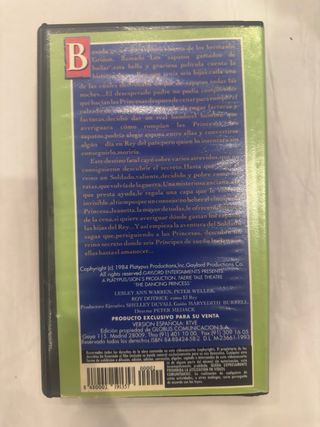 VHS El Baile de las Princesas