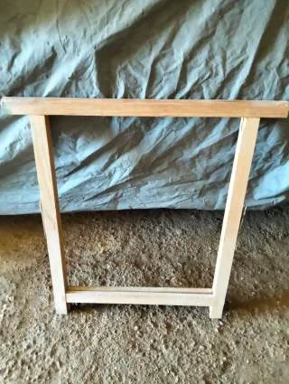 Caballetes de madera (borriquitas)