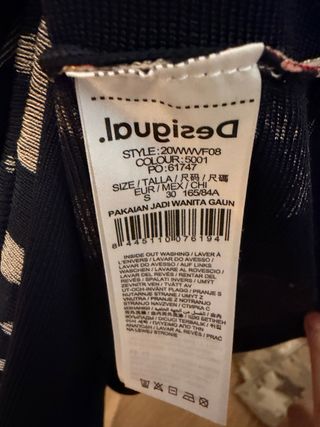 Vestido Largo Desigual Estampado