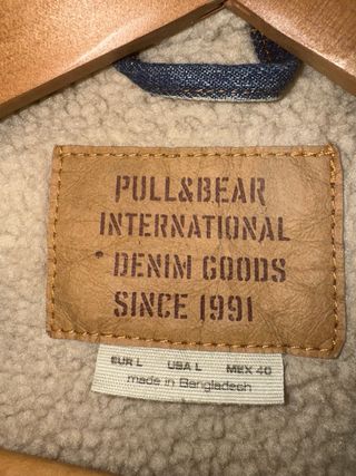 Cazadora tejana Pull & Bear forrada