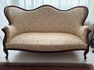 Sofá Isabelino Estilo Clásico