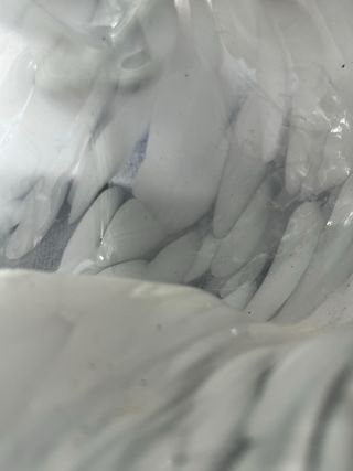 Lampada Veneziana Opalina Murano Vetro Metallo