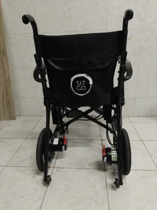 Silla de ruedas eléctrica minusvalido