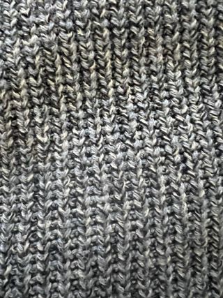 Jersey gris tejido hombre