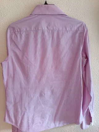 Camisa rosa de vestir