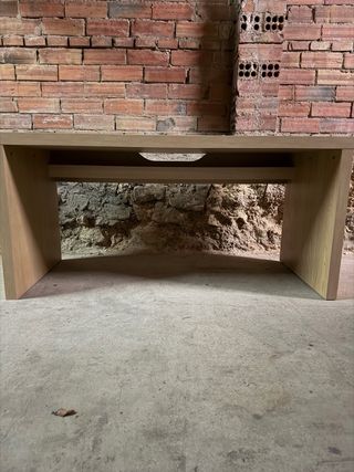 Mesa de escritorio de madera