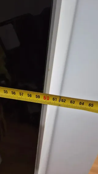 Mueble TV blanco y negro + armario sala negociable