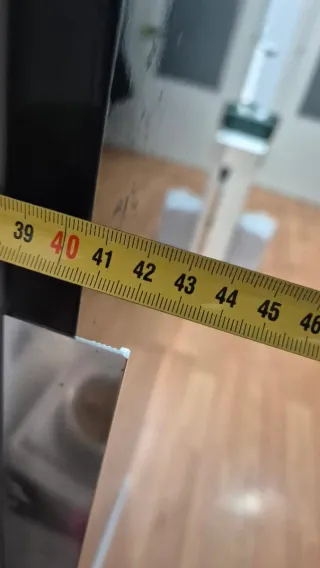 Mueble TV blanco y negro + armario sala negociable