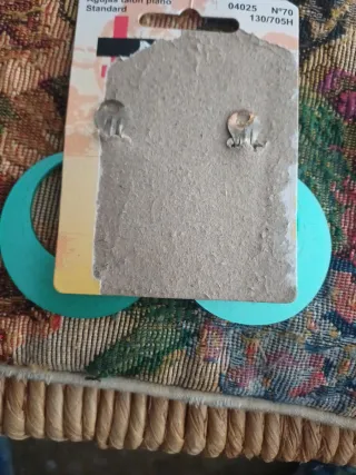 Pendientes Nadel flamencos turquesa y oro