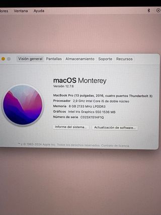 Apple MacBook Pro Plata