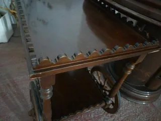 Mesa bar madera antigua