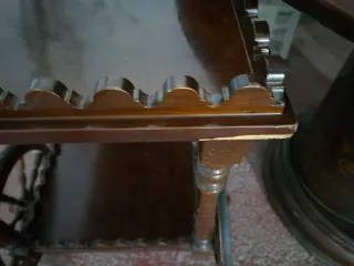 Mesa bar madera antigua