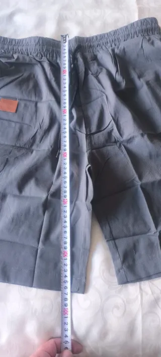 2 Pantalones Cortos Talla XL (Negro y Gris)