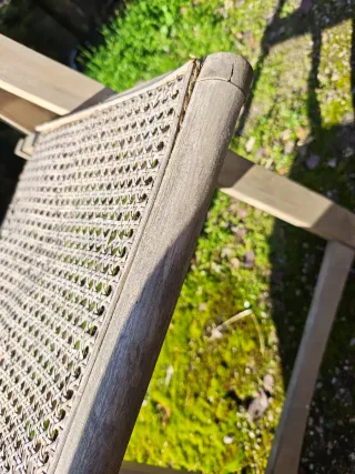 Silla plegable tipo Gascon años 70