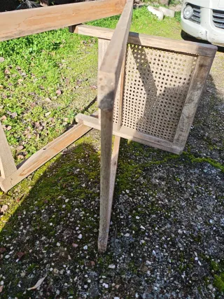 Silla plegable tipo Gascon años 70