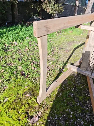 Silla plegable tipo Gascon años 70