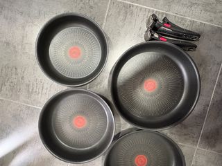 Juego 4 sartenes Tefal mango extraiblesin estrenar