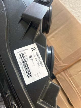 Pareja Faros Audi A6 2013-2015