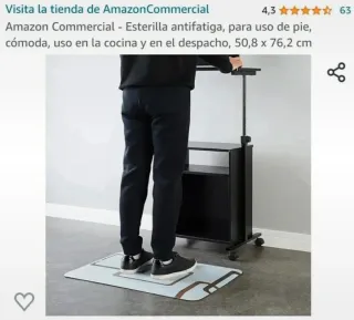 Alfombra Esterilla Antifatiga