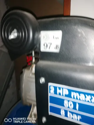 Compresor 2 HP 50L 8 bar