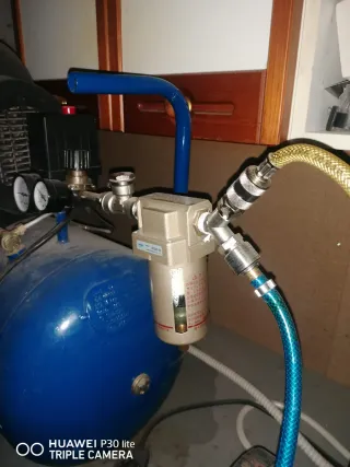 Compresor 2 HP 50L 8 bar