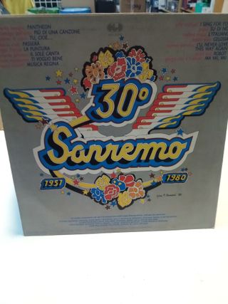 Disco Vinile Sanremo '80 Compilation