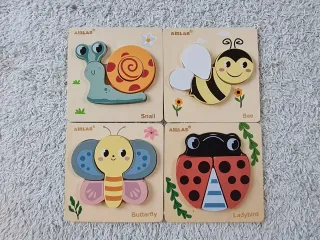 Puzzles de madera Airlab (4 puzzles)