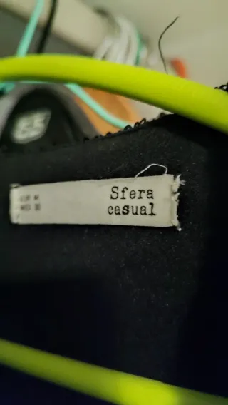 Vestido lentejuelas negro