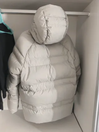 Chaqueta Adidas plumífera gris Talla M