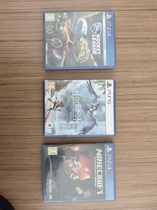 Consola PS5 Edición Disco + 2 Mandos + 3 Juegos