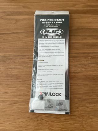 Pinlock HJC a estrenar