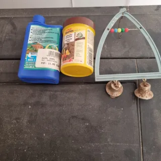 Acuario completo 80L con accesorios