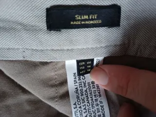 Pantalón Massimo Dutti Beige