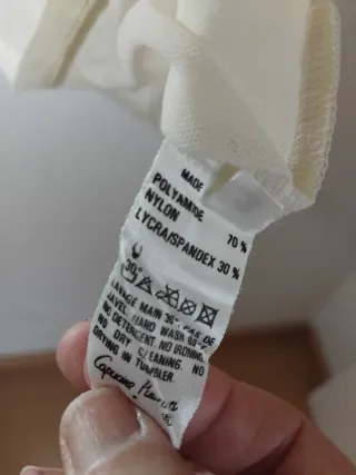 Top lencero vintage Capucine Puerari - Talla S