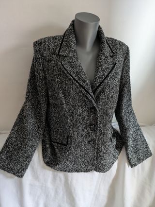 Blazer Tweed Lana El Corte Inglés