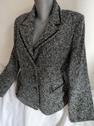 Blazer Tweed Lana El Corte Inglés