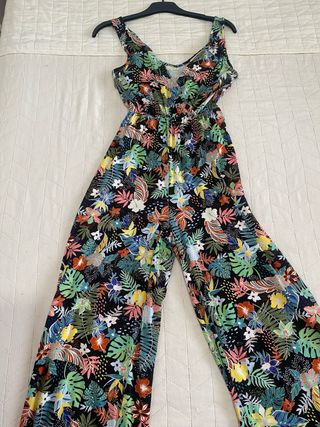 Mono estampado floral mujer