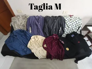 Stock uomo camicie e giacche. Tutto quanto 50 euro
