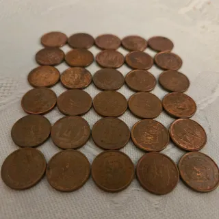 LOTE 180125 _ 30 Monedas 1 CÉNTIMO ESPAÑA 1999