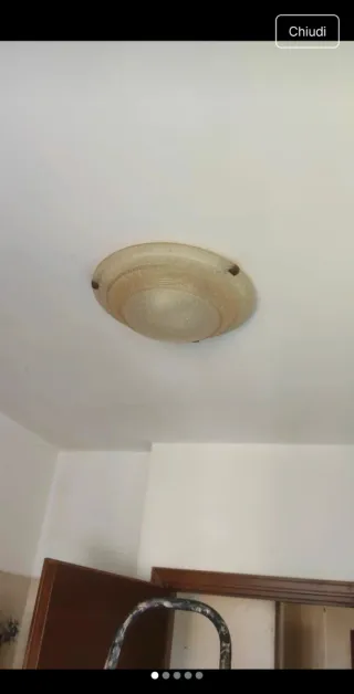 Lampadario Plik vintage anni 90